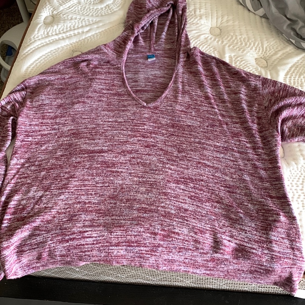 Cropped hoodie